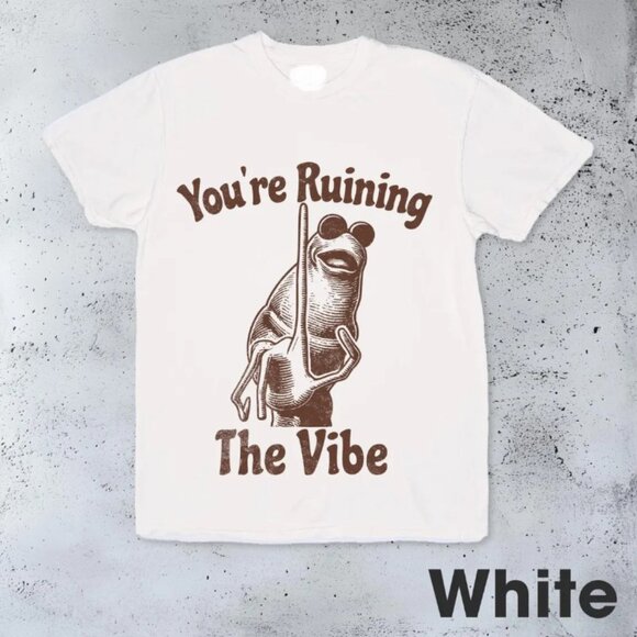 You're Ruining The Vibe Marcus The Worm Meme Shirt, Marcus The Worm Tee - Picture 1 of 1
